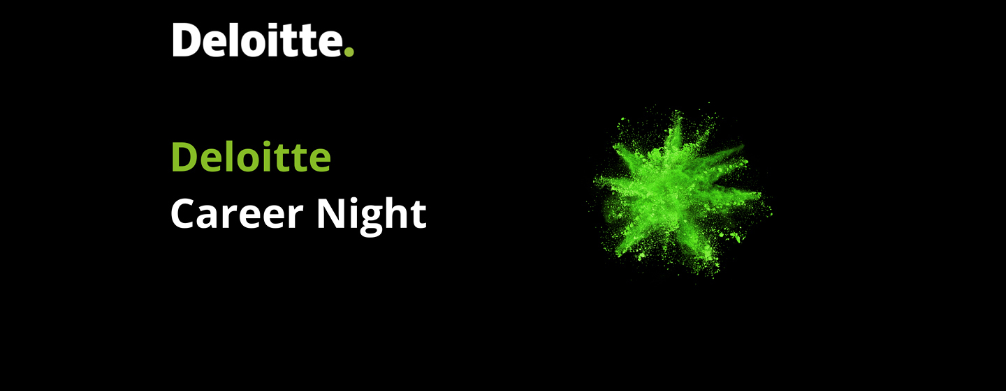 Event Deloitte Deloitte Career Night header