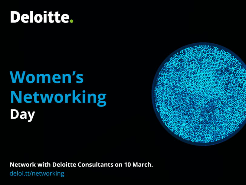 Event Deloitte Women’s Networking Day header