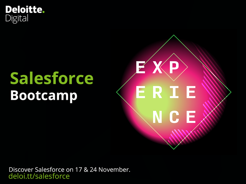 Event Deloitte Deloitte Digital Salesforce Bootcamp header