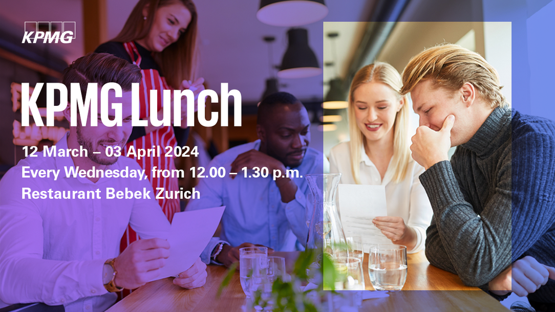Event KPMG KPMG Career Lunches header