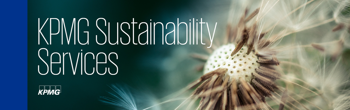 Event KPMG KPMG Sustainability Services – online header