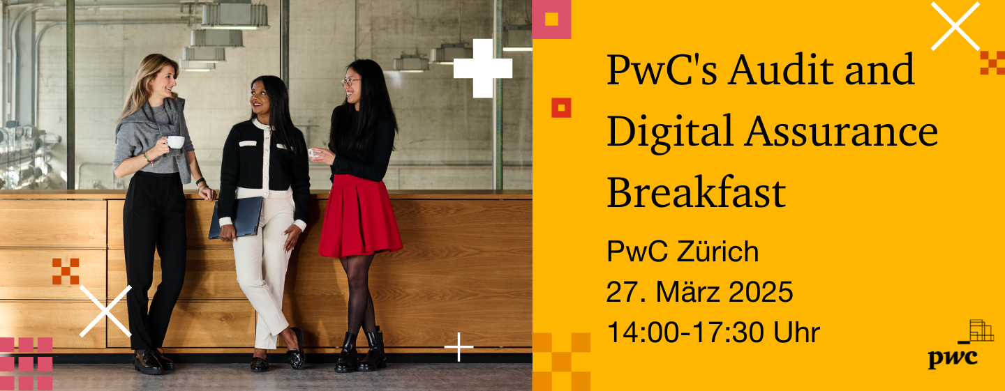 Event PwC PwC's Audit and Digital Assurance Breakfast 2025 header