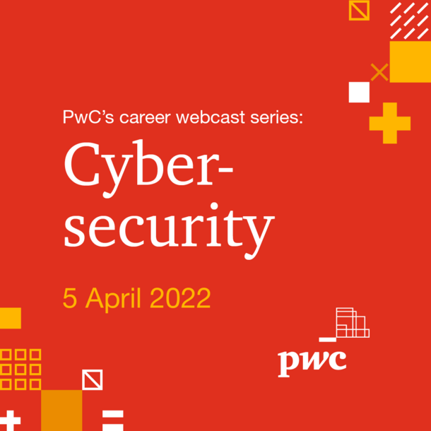 Event PwC PwC's career webcast series: Cybersecurity header