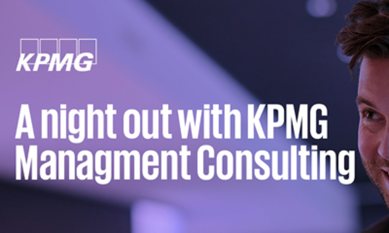 A night out with KPMG Management Consulting